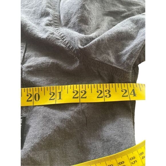 Fox Racing Mens Dark Gray Chest Pocket Short Sleeve Button Down Shirt Size XL - Picture 7 of 13
